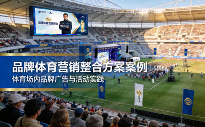 品牌体育营销整合方案案例封面 - 体育场内的品牌广告与活动